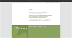 Desktop Screenshot of percipientstudios.com